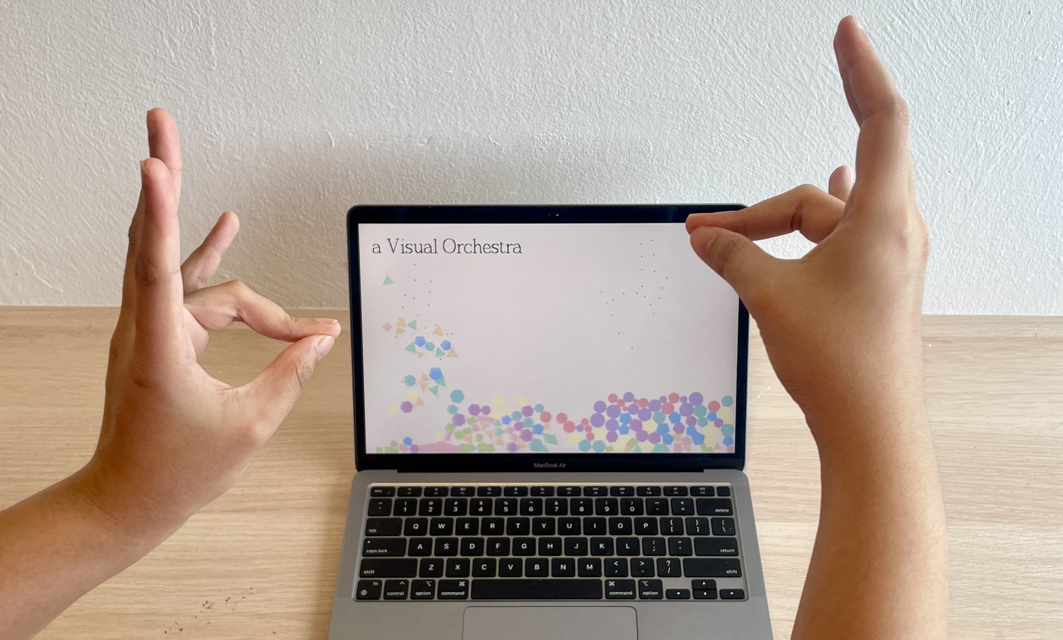 A Visual Orchestra interactive simulation